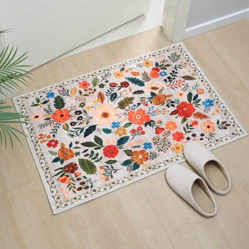 Rugcomf Door Mat 2x3 Area Rug Washable - Image 6
