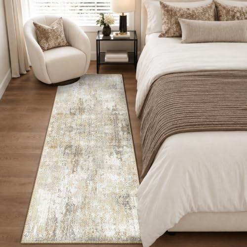 RELEANY Washable Runner 2'x6' Abstract Area Rug - Image 3