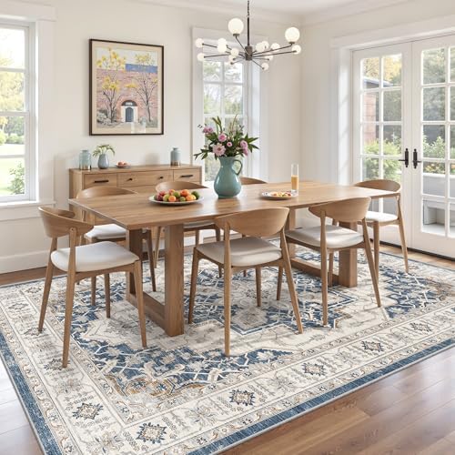 befbee 6x9 Washable Area Rug, Non Slip Rug - Image 7