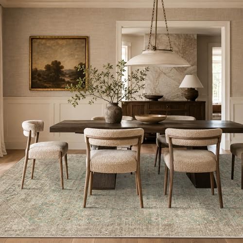 8x10 Washable Boho Area Rug - Image 4