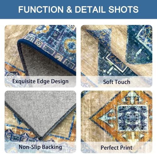 Kitchen Rugs Sets of 3 Non Slip Washable Kitchen Mats - Image 5