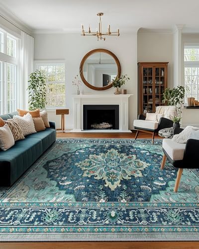RELEANY Washable Area Rug, Large 10'x12' - Image 3