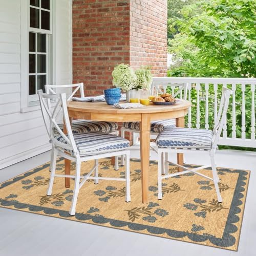 4x6 Covered Outdoor Patio Rug - Image 6