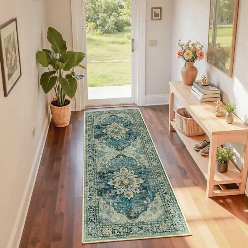 RELEANY Washable Area Rug, Runner 2'x6' - Image 3