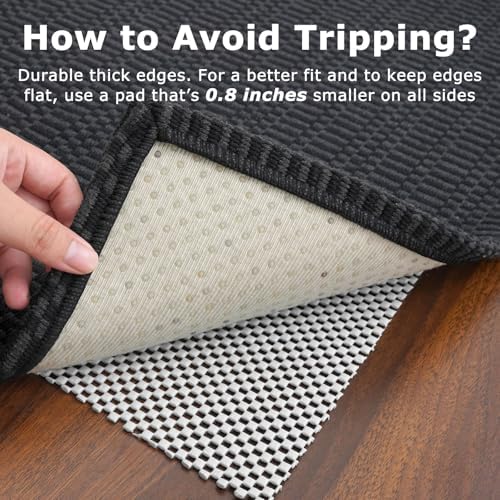 KOZYFLY 2x8 Runner Rug, Washable Non Slip Kitchen Hallway Rug - Image 5