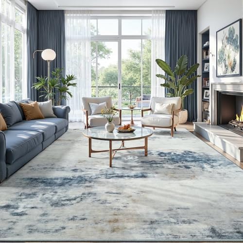 Toneed Washable 8x10 Area Rug - Image 4