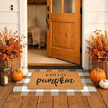 Fall Decor Door Mat Combo Set, 100% Coco Coir Welcome Mat + 28 x 43 Inches by Homydecor
