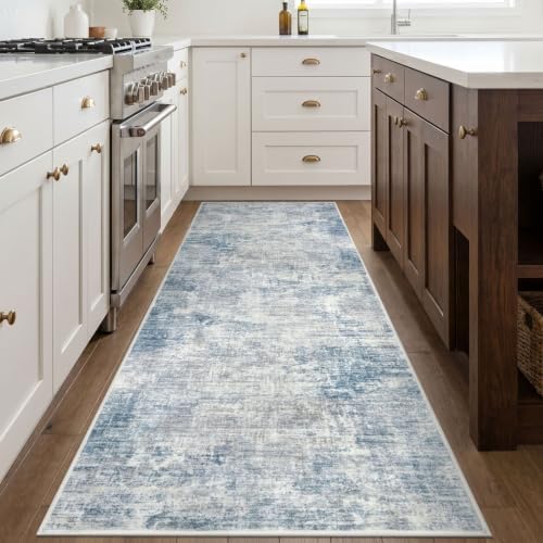 IOHOUZE Abstract Runner Rug 3x8 Ft Washable Runners - Image 3
