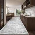 4x10 Runner Rug Non Slip, Washable Hallway Runner Rug by Restydon