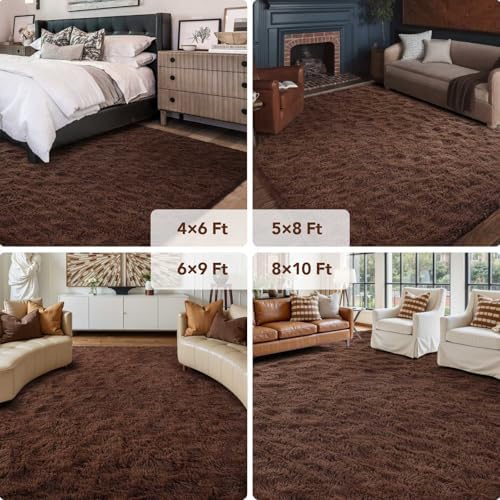 FinRèc Home 6x9 Non-Slip Fluffy Area Rugs - Image 6