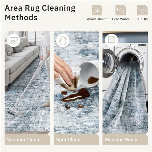 Soalmost 2x3 Abstract Washable Rugs - Image 5