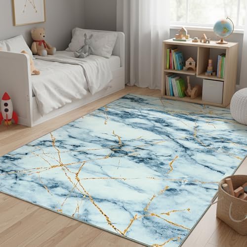 9x12 Washable Non-Slip Area Rug - Image 4