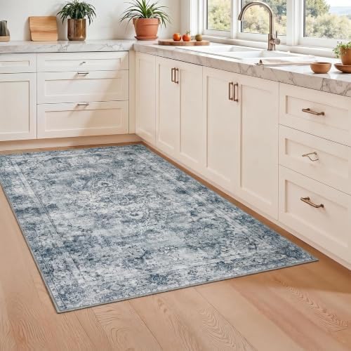 Joydeco 3x5 Area Rugs for Living Room, Light Grey - Image 2