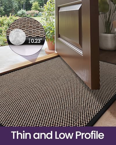 DEXI Ultra Thin Indoor Door Mat 32x48, Entrance Doormats - Image 4