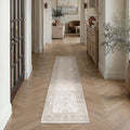 PureCozy 2x6 Beige Neutral Runner Rug by PureCozy