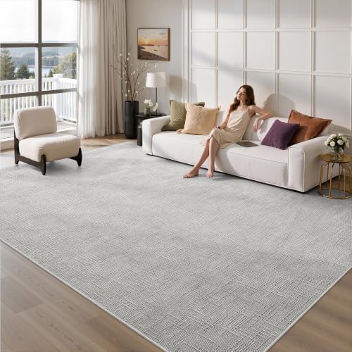 Valenrug 6x9 Area Rugs, High Low Pile Washable Rugs - Image 3