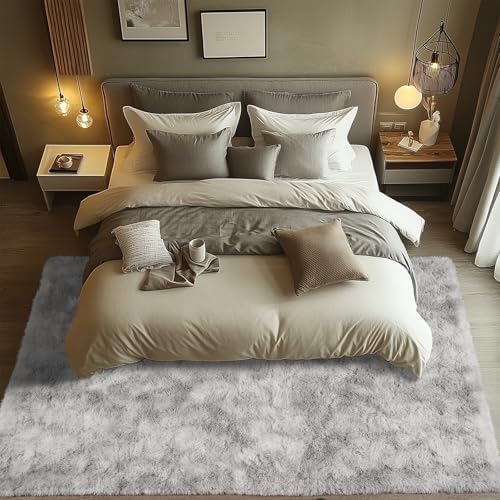 Zentavio Grey and White Area Rugs - Image 6