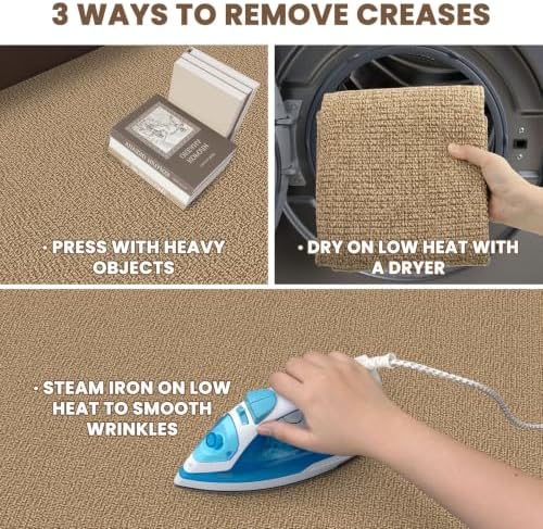 EARTHALL Washable Runner Rug, Non Slip Hallway Runner, 2x6 Ft - Image 6