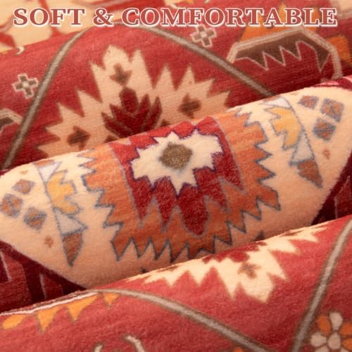 SERISSA 5x7 Washable Non Slip Boho Area Rug - Image 6