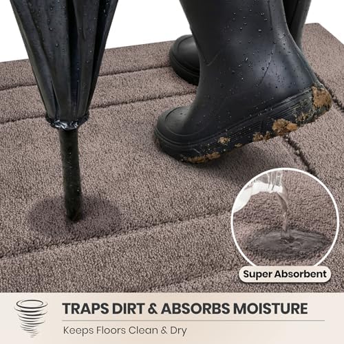 PURRUGS Dirt Trapping Door Mat Indoor Entrance - Image 2