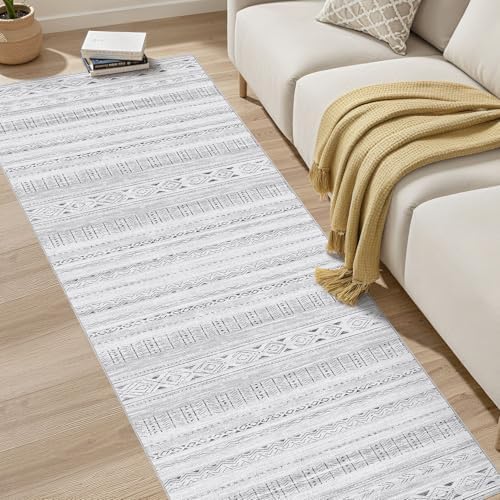 cotiled Hallway 2.6x8 Runner Rugs Washable Boho Moroccan Soft Rug - Image 5