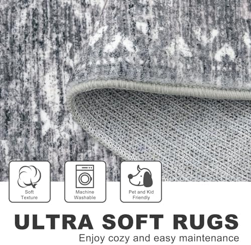KILOCOCO Washable Runner Rug 2x7 ft Non-Slip Hallway Runners - Image 6