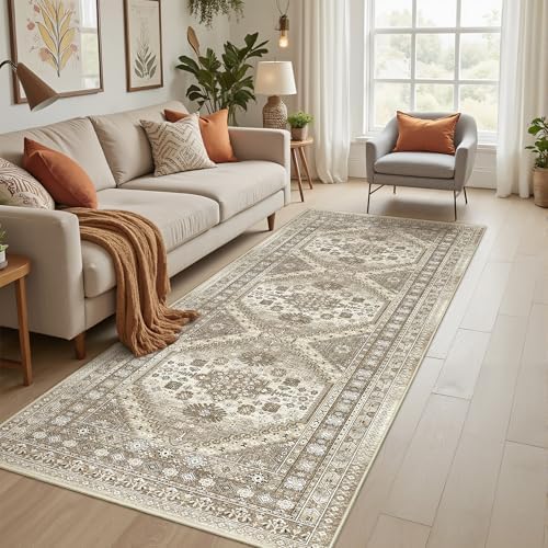 3x10 Runner Rug Non Slip Washable Hallway Runner - Image 3