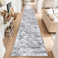 Long Hallway Runner Rug 3x12 ft Textured Non Slip by TTelephant