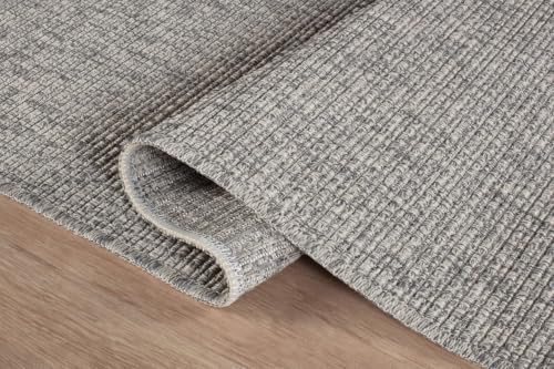 Beverly Rug Easy Jute Large Rug 9x12 Solid Washable Durable Outdoor Indoor Area - Image 3