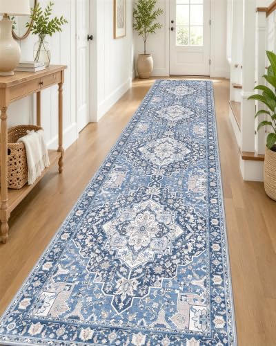 OLANLY 2'6"x14' Washable Runner Rug, Non Slip Carpet by OLANLY