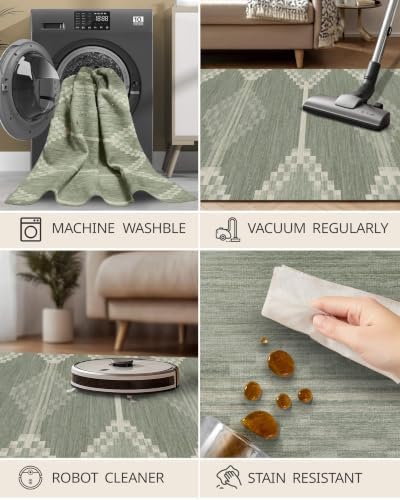 5x7 Area Rugs Washable Rug Carpet - Image 6