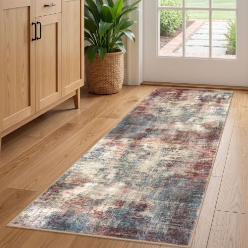 IOHOUZE Abstract Runner Rug 2x5 Ft Washable Runners by iOhouze