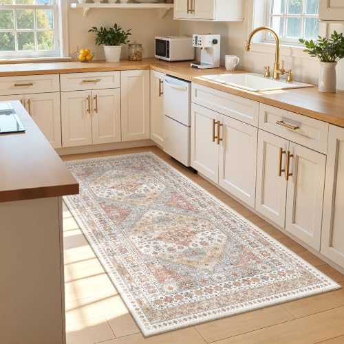 zesthome 3x6 Runner Rug Non Slip, Washable Hallway Runner Rug by Zesthome