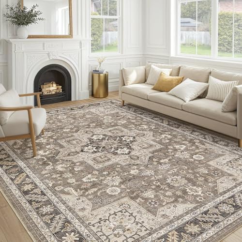 cotiled 10x14 Area Rug for Living Room, Traditional by COTILED