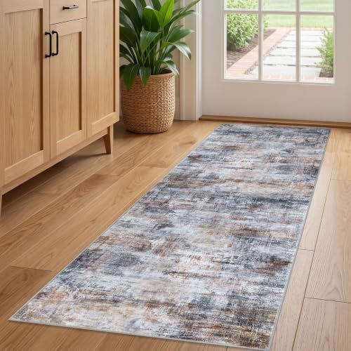 IOHOUZE Abstract Runner Rug 2x5 Ft Washable Runners by iOhouze