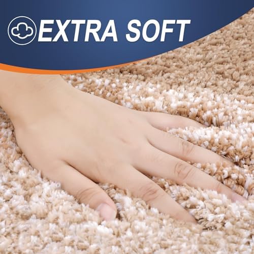 OLANLY Bathroom Runner Rug 59x20, Extra Soft Absorbent Microfiber Bath Rugs - Image 2