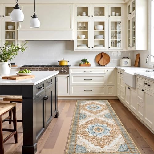 Kitchen Rugs Sets of 3 100% Non Slip Washable Kitchen Mats - Image 6