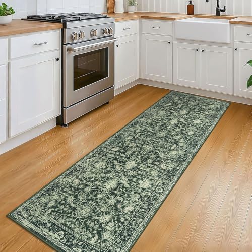 KILOCOCO Hallway Runner 2x6 Washable Runner Non-Slip Kitchen Rug - Image 3