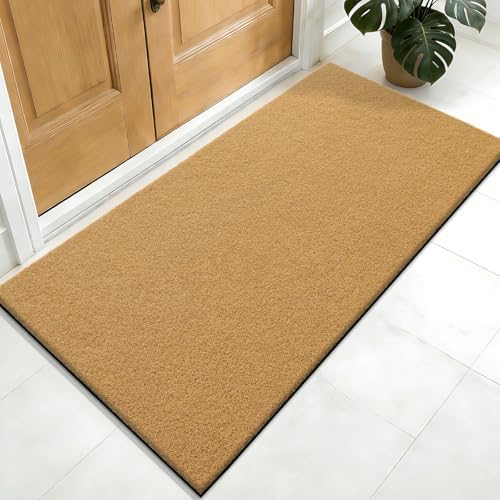 OLANLY Front Door Mat 71x34, Low Profile Doormat by OLANLY