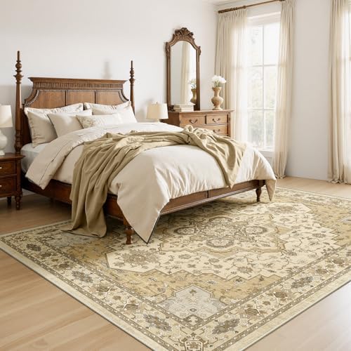 Amada Vintage Washable Area Rug - Image 3