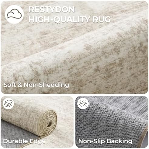 3x20 Runner Rug Non Slip, Washable Hallway Runner Rug - Image 7