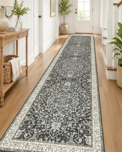 OLANLY 2'6"x14' Washable Runner Rug, Non Slip Carpet by OLANLY