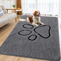 Smiry Dog Door Mat for Muddy Paws, Absorbent Non Slip Dirt Trapper by Smiry
