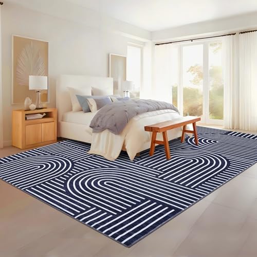 ROYHOME Modern Washable Rug 9x12 Area Rugs - Image 3