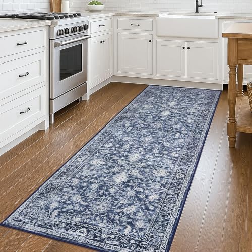 KILOCOCO Hallway Runner 2.6x8 Washable Runner Non-Slip Kitchen Rug - Image 4