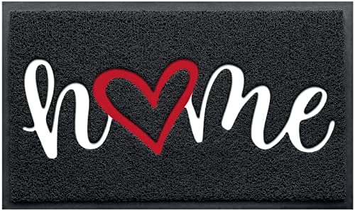 Door Mat Welcome Mat Floor Mat for Entryway, High Traffic Areas by Knockety