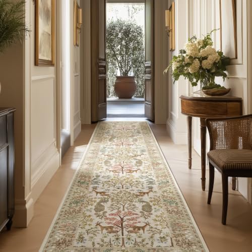 Runner Rug Washable Kitchen Runner: 2'x10' Hallway Runner Stain Resistant Non - Image 5