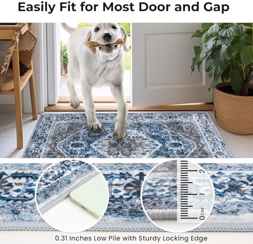 KOZYFLY Long Runners for Hallways 3x10 Ft Washable Kitchen Runner Rug Boho - Image 6