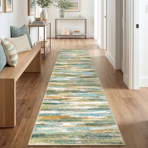Lansny Abstract Washable Runners by lansny