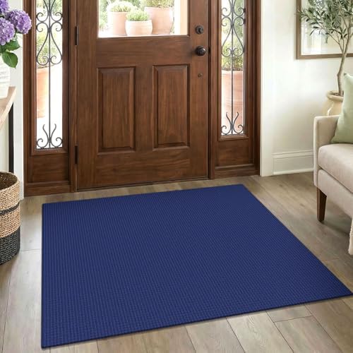 EARTHALL Woven Area Rug 3x4 Ft Washable Rugs by EARTHALL